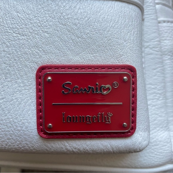 Hello Kitty x Loungefly Classic Face Mini Backpack with matching minier backpack - Picture 2 of 6